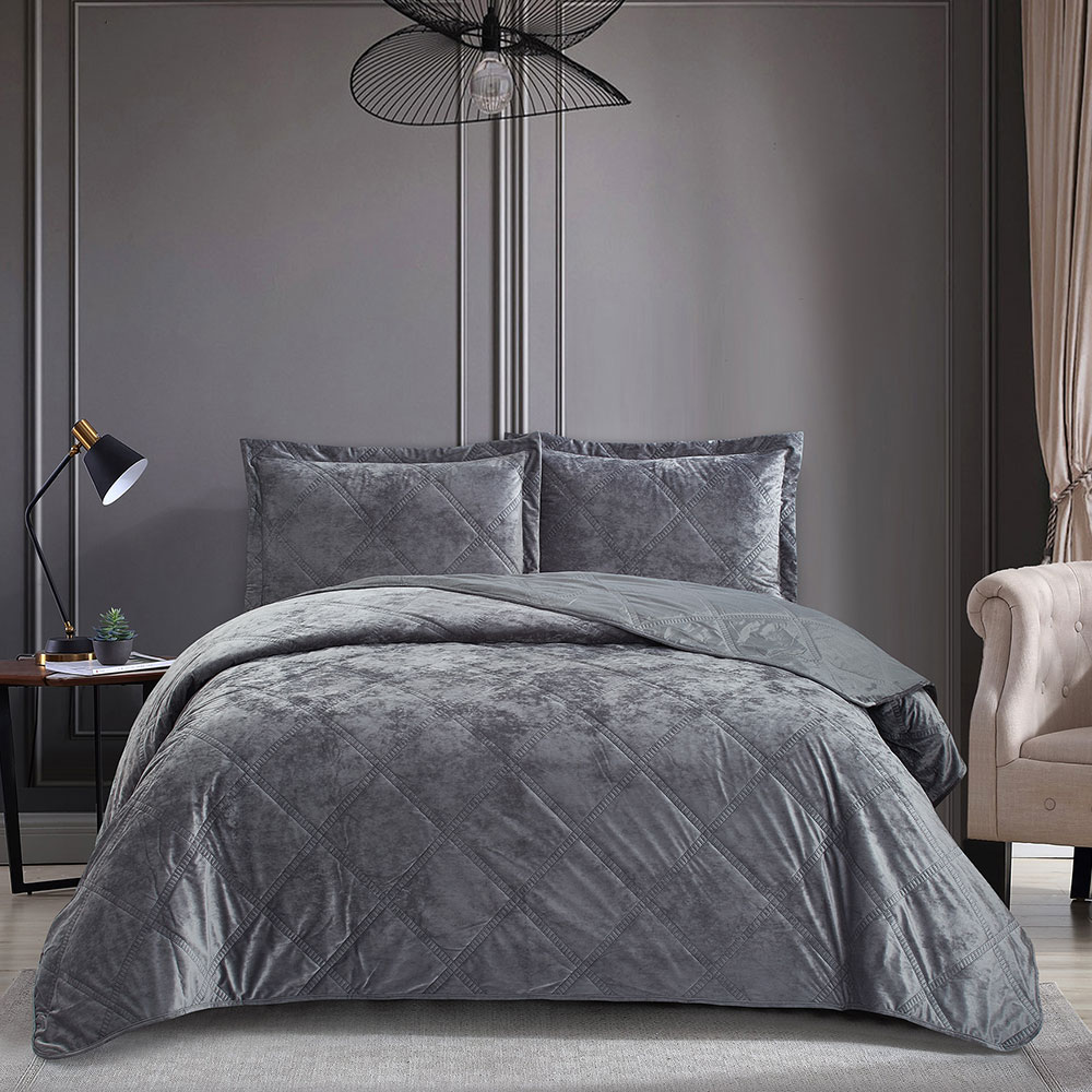 Fluwelen stof Lced Dutch Velvet ultrasone bedovertrek